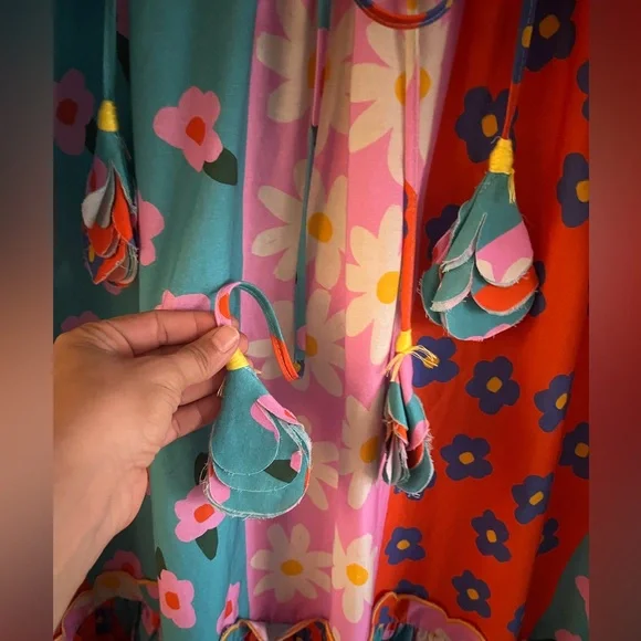 Farm Rio Vestido Golao Chamego Refarm Dress - Picture 4 of 8